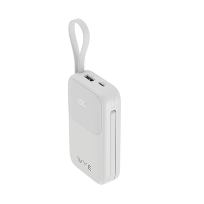 10k Fast Charging Power Bank with Built-in Cables 10000