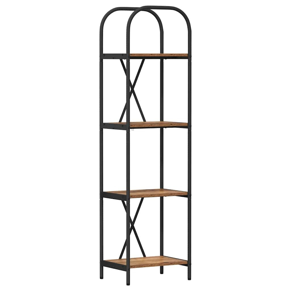 Bookshelf Old Wood 40 x 30 x 146 cm Engineered wood