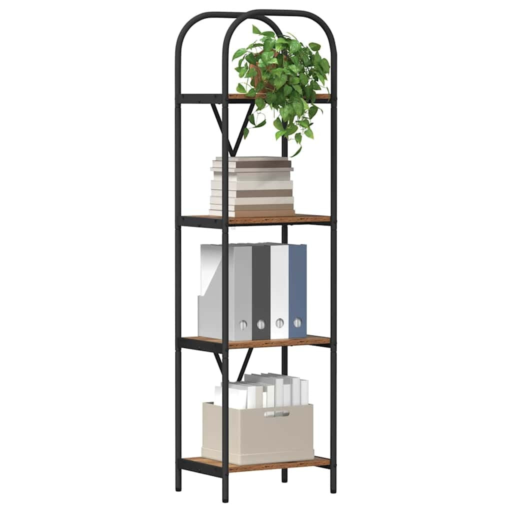 Bookshelf Old Wood 40 x 30 x 146 cm Engineered wood