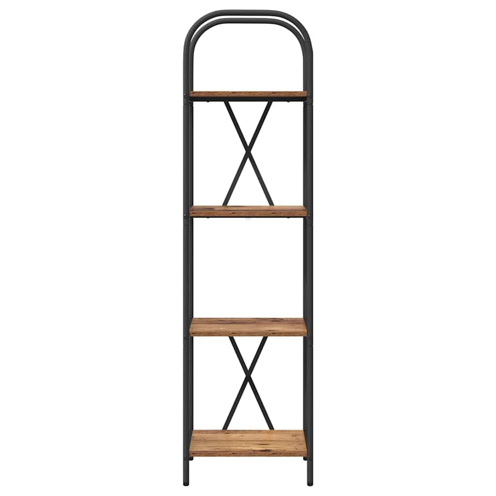Bookshelf Old Wood 40 x 30 x 146 cm Engineered wood