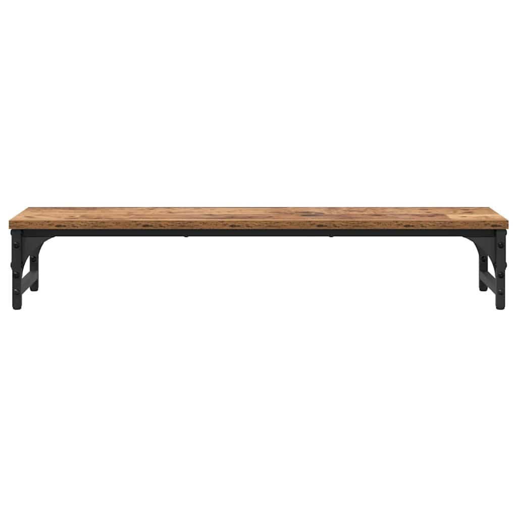Monitor Stand Old Wood 85 x 23 x 15.5 cm Engineered Wood
