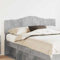 Headboard Concrete Grey 150 cm Engineered wood