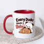 Cute Mug "Every Dudu Needs a Bubu" Panda Couple 350ml Ceramic Coffee Cup, Romantic Matching Bear Love Gift for Boyfriend Girlfriend Husband Wife, Anniversary Valentines Day Birthday Christmas Secret Santa | Fast Dispatch by UK Seller (M1113)