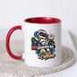 Tech Mug "Powered By AI & Caffeine" Powered By AI & Caffeine 325ml Ceramic Coffee Mug – Funny Robot Programmer Mug with Prompt Coffee Repeat & Tech Books | Gift for Techies | Fast Dispatch by UK Seller (M3323)