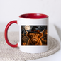 Spooky Mug "Spooky Witch Highland Cow" Witchy Highland Cow 325ml Ceramic Coffee Mug Gothic Halloween Tea Cup with Witch Hat and Full Moon Graphic Gift | Available in Multicolours | Fast Dispatch by UK Seller (M3158)