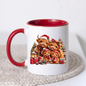 Christmas Highland Cow Family Mug Christmas Highland Cow Family 325ml Ceramic Coffee Mug – Festive Scottish Cows in Santa Hats, Bows & Scarves with Presents | Holiday Gift | Fast Dispatch by UK Seller (M3375)
