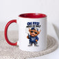 Funny Highland Cow Mug "Oh FFS! Where's My V?" Sarcastic Meme Animal 350ml Ceramic Coffee & Tea Cup “ Novelty Cool Scottish Cattle Gift | Available in Multicolours | Fast Dispatch by UK Seller (M1320)