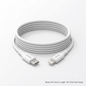 27W Fast Charging USB-C to IP Cable (1m) | High-Speed Power Delivery Lead & Data Sync Cord for Mobile Devices