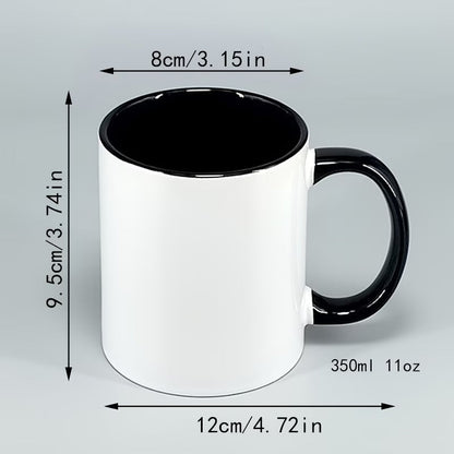 Personalized "Grand Piano & Red Roses" Ceramic Coffee Mug – Custom Name Musical Instrument, Pianist Gift & Elegant Music Novelty Cup (M1198)