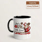 Festive "Just a Girl Who Loves Christmas" Ceramic Coffee Mug – Holiday Hot Cocoa & Winter Novelty Cup (M1144)