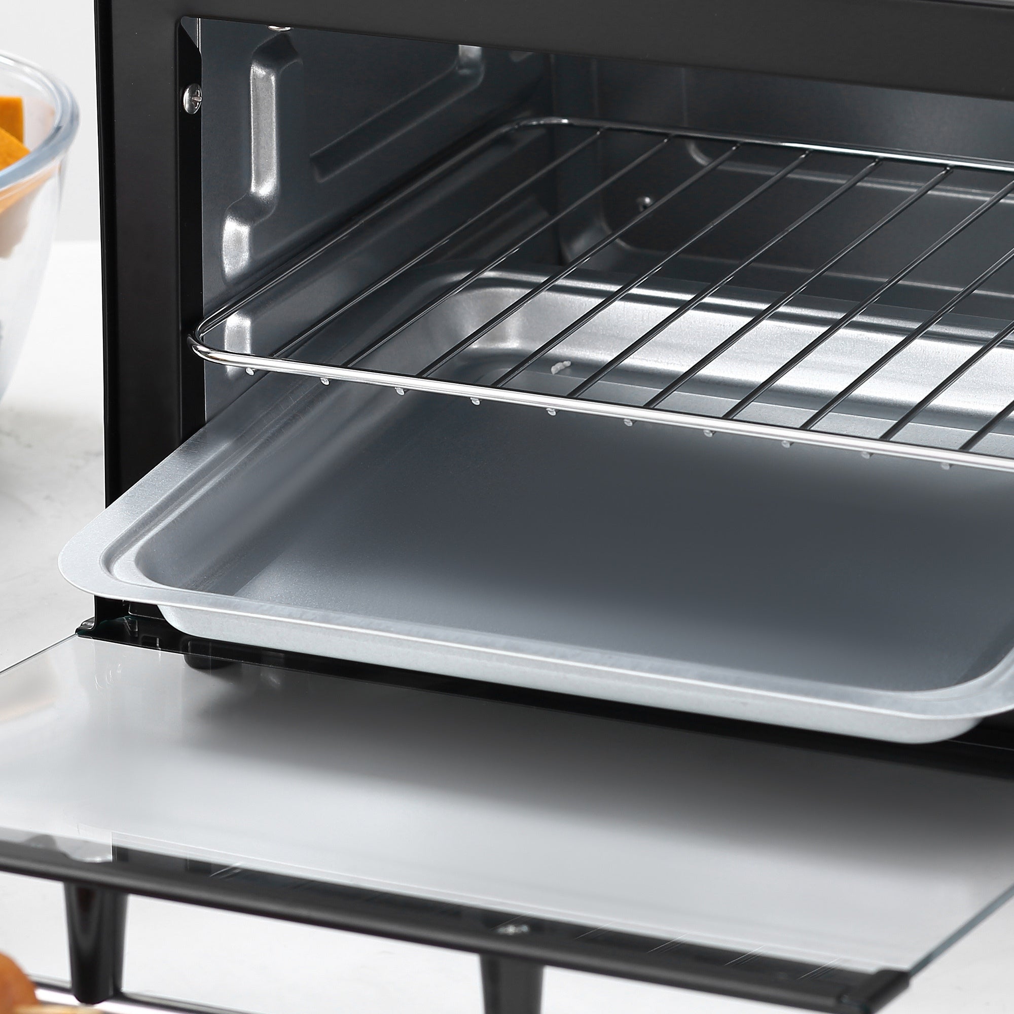 Mini Oven, 9L Countertop Electric Grill, Toaster Oven  750W