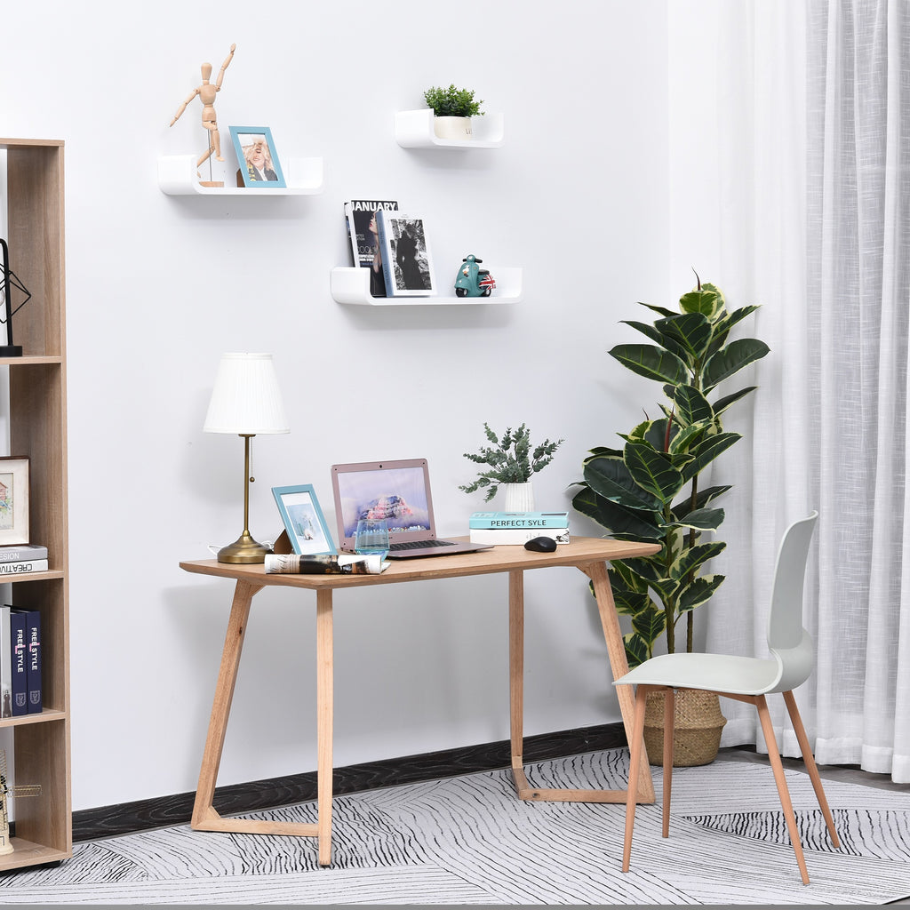2-Tier Bedside Table Storage Cabinet w/ Removable Shelf HOMCOM