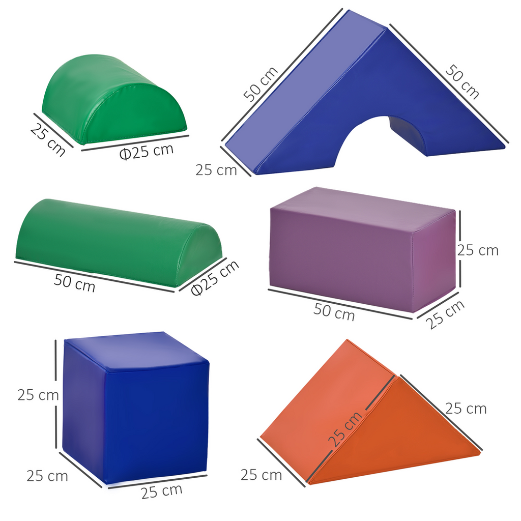 11 Pcs Kids Soft Foam Puzzle Play Blocks Set Learning Toddler Activity Fun Toy