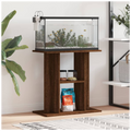 Aquarium Stand Brown Oak 60x30x60 cm Engineered Wood