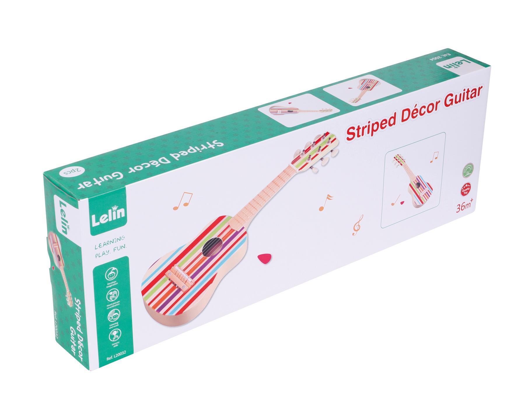 Lelin striped guitar l20032