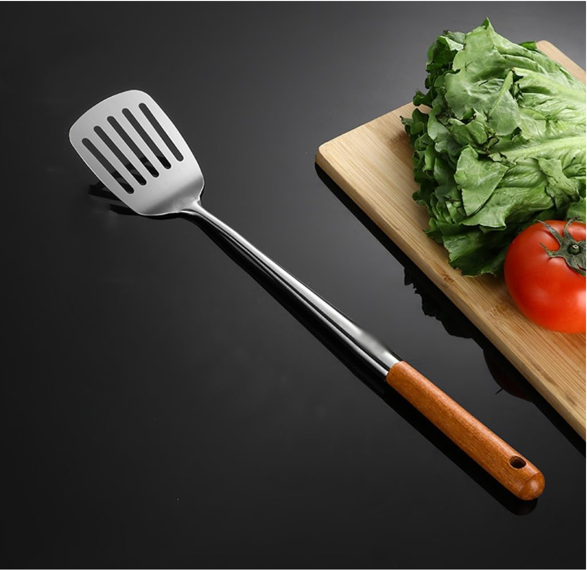 4 Pcs Kitchen Utensil Sets Non-Stick Long Shank Matter Mixture Shovel Dinnerware