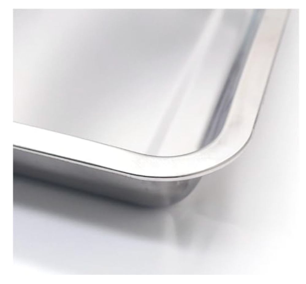 3 Pcs Stainless Steel Oven Tray-Roasting Dish-Oven BBQ Tray-Sheet PAN-Oven Dish