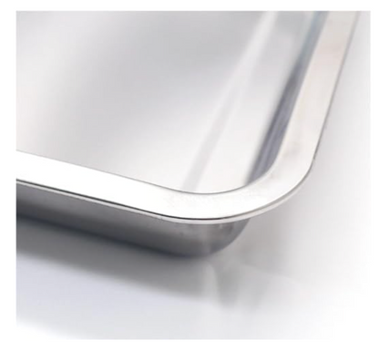3 Pcs Stainless Steel Oven Tray-Roasting Dish-Oven BBQ Tray-Sheet PAN-Oven Dish