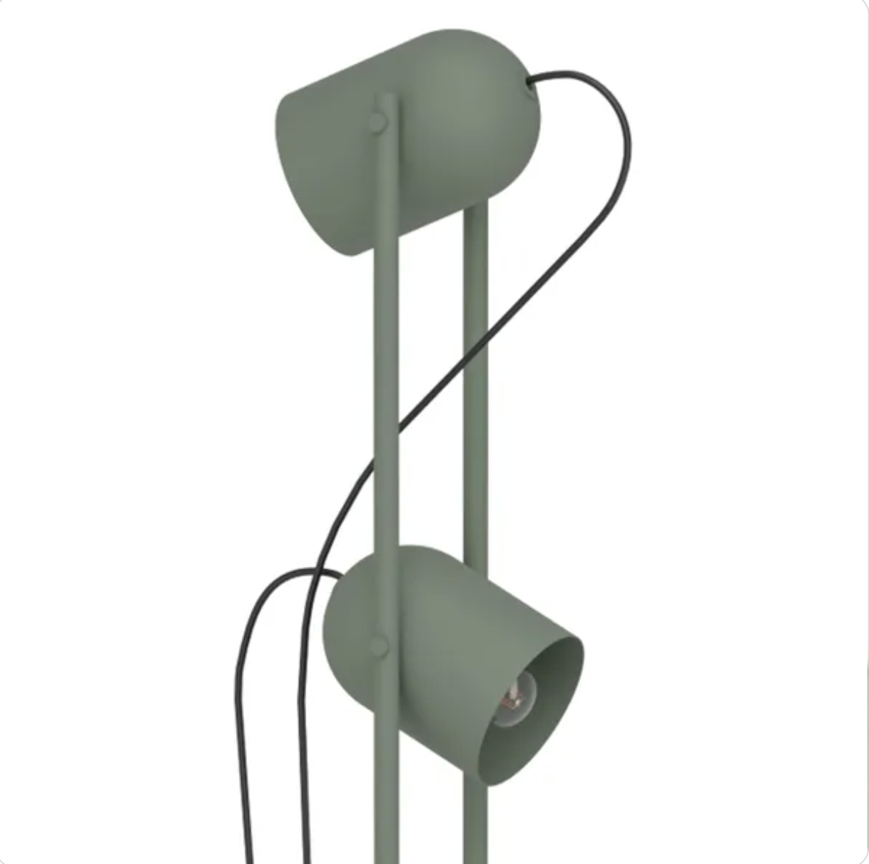EGLO Tilston Retro 2 Light Floor Lamp 181