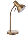 GU10 USB Table Lamp | Adjustable | Antique Brass 177
