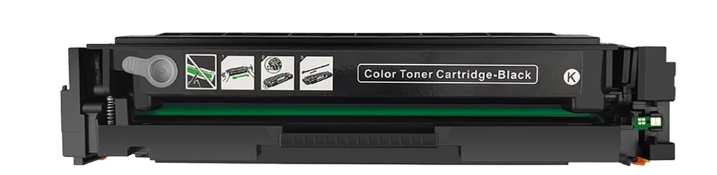 High Capacity 207A Toner Cartridge Set, Toner Replacement for HP COLOR LASER-JET PRO Printer, Can Add Ink,Black
