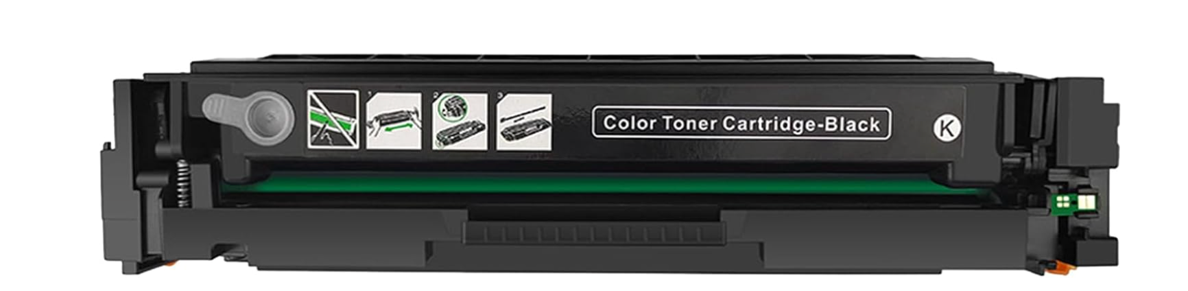 High Capacity 207A Toner Cartridge Set, Toner Replacement for HP COLOR LASER-JET PRO Printer, Can Add Ink,Black