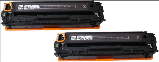2 Pack Compatible CB540A Black Toner Cartridge