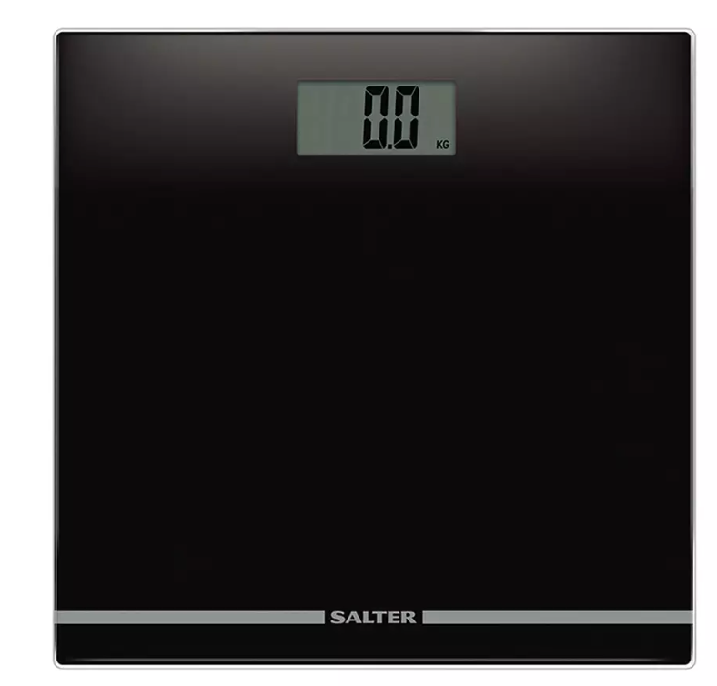 Salter Large Display Digital Bathroom Scales - Black