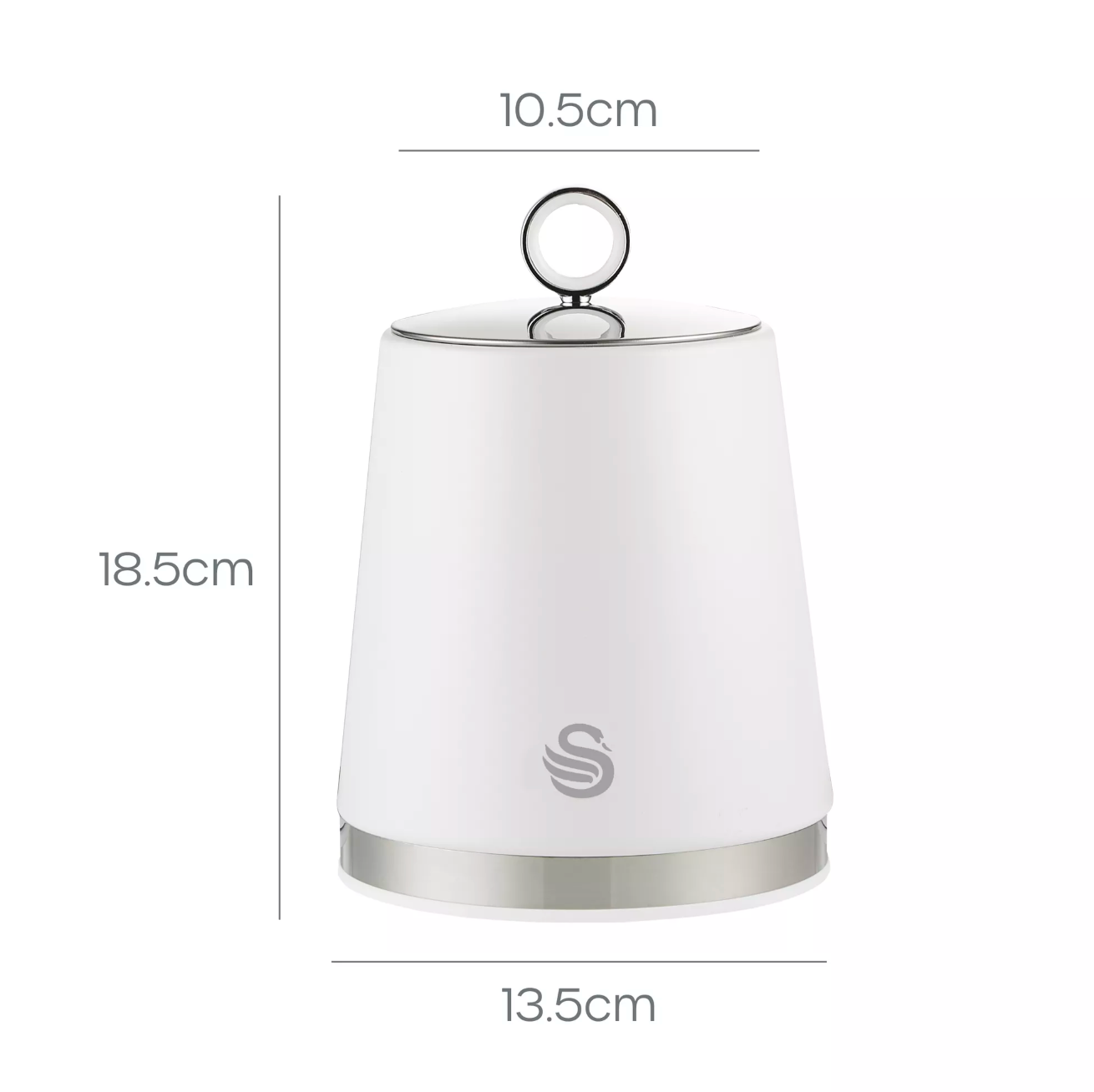 Swan Serenity Set of 3 Canisters