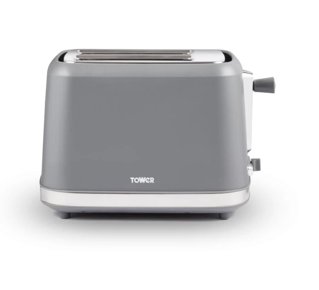 Tested Tower Odyssey 2 Slice Toaster - Grey