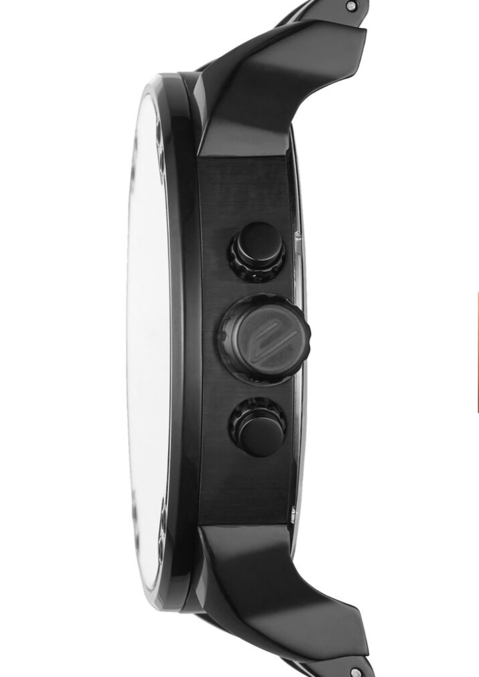 Diesel Mr. Daddy 2.0 black watch with detailed dial, 57 mm