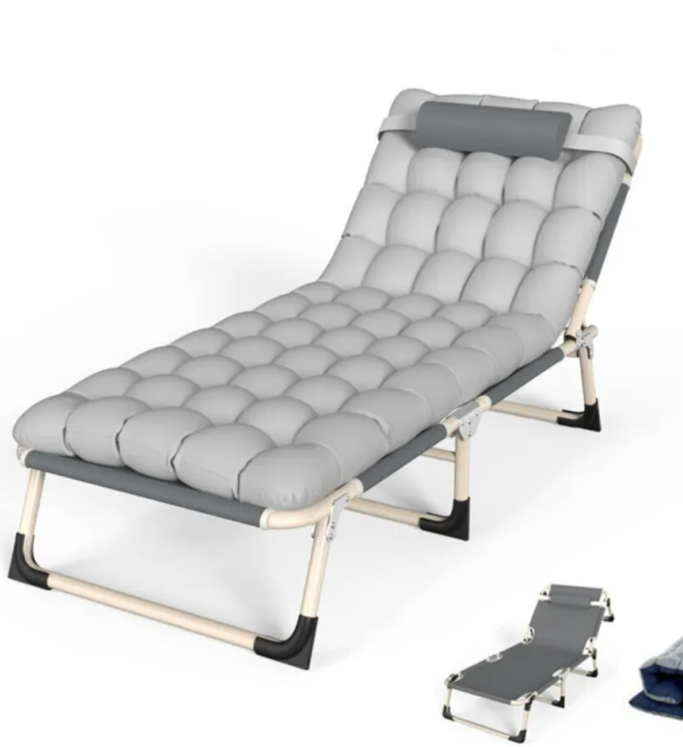 Folding Bed Camping Travel Heavy Duty Foldable Lightweight With Mattress