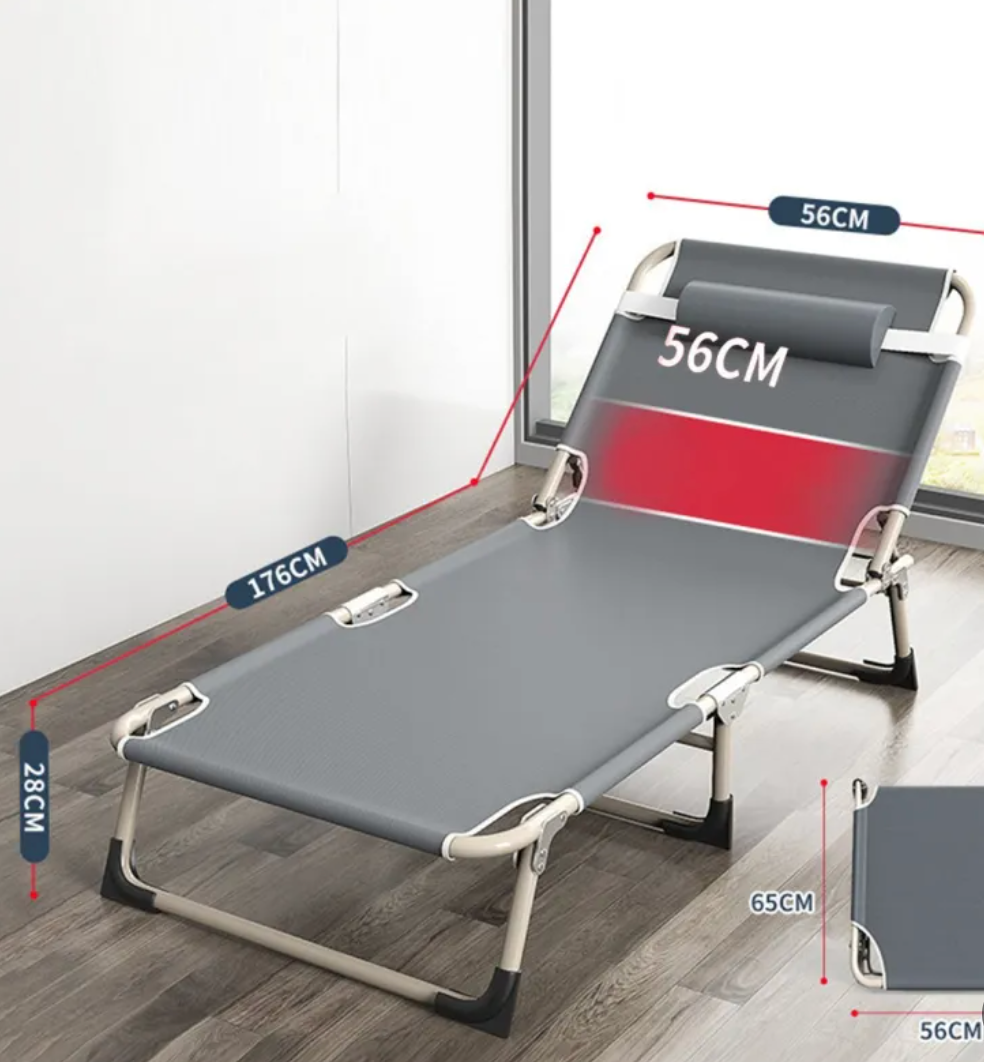 Folding Bed Camping Travel Heavy Duty Foldable Lightweight With Mattress