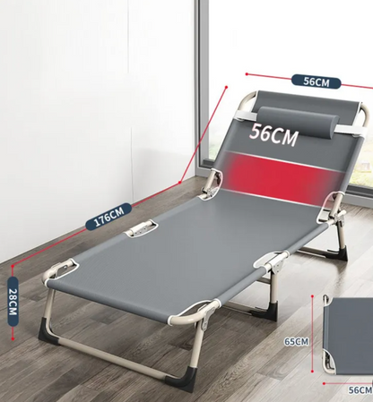 Folding Bed Camping Travel Heavy Duty Foldable Lightweight With Mattress