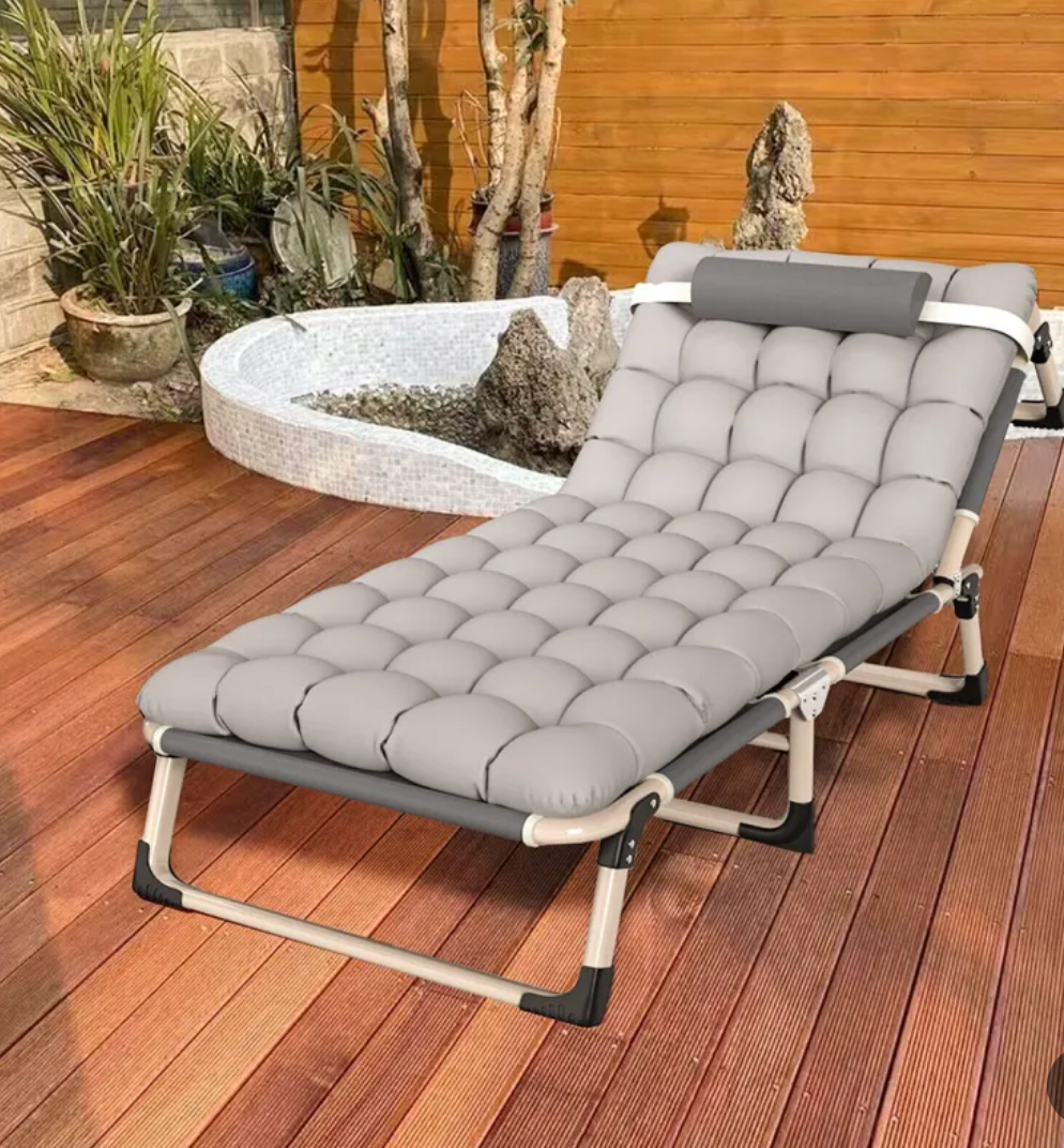 Folding Bed Camping Travel Heavy Duty Foldable Lightweight With Mattress