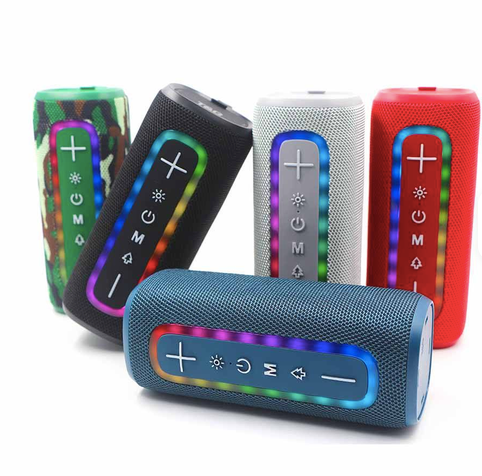 MTK HiFi TWS Portable Bluetooth Speaker with Spectrum LED Light – Model TF4206