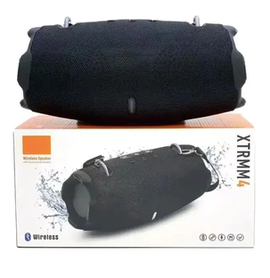 Portable Wireless Rugged Boombox Speaker 20W with Carrying Strap | Waterproof Outdoor Bluetooth Speaker with Heavy Bass & Hands-Free Calling
