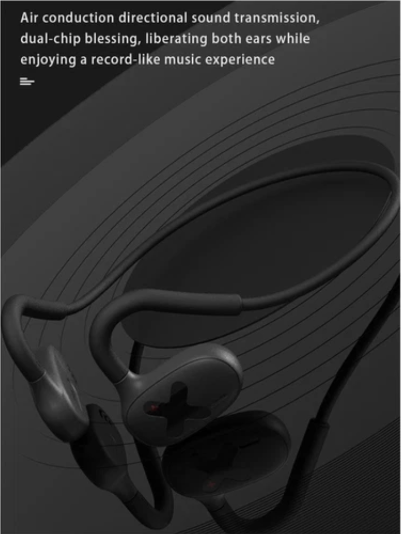 Dmooster D24 Bluetooth Air conduction Earphones with Magnetic Charging IPX6 Waterproof