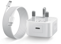 20W USB C Charger, Super Fast Type C Charger with C to C Cable, C Plug for iPhone 17 16 15 Charger, for iPhone 17/17 Plus/17 Pro/17 Pro Max/16/15 Series, iPad Pro/Air