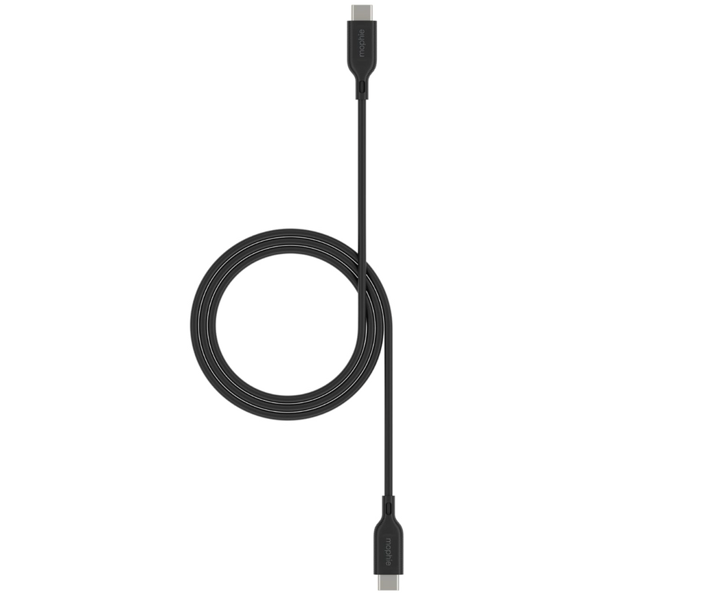 3m USB-C to USB-C Fast Charger and Data Transfer Cable, PVC, Long-Lasting, Heavy-Duty, 60W, 3 meters, Black