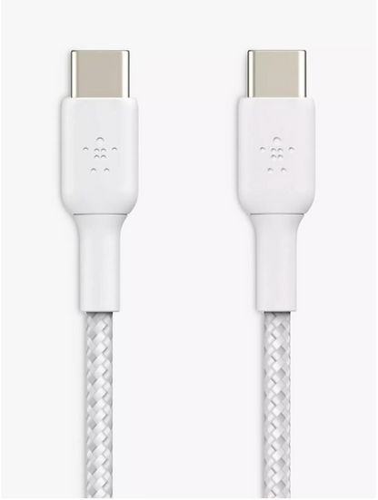 USB-C to USB-C Cable, 2m, White