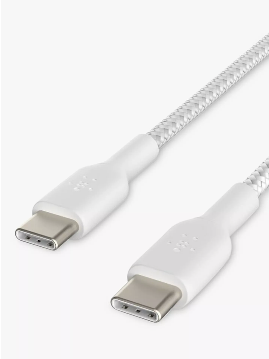 USB-C to USB-C Cable, 2m, White