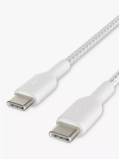 USB-C to USB-C Cable, 2m, White