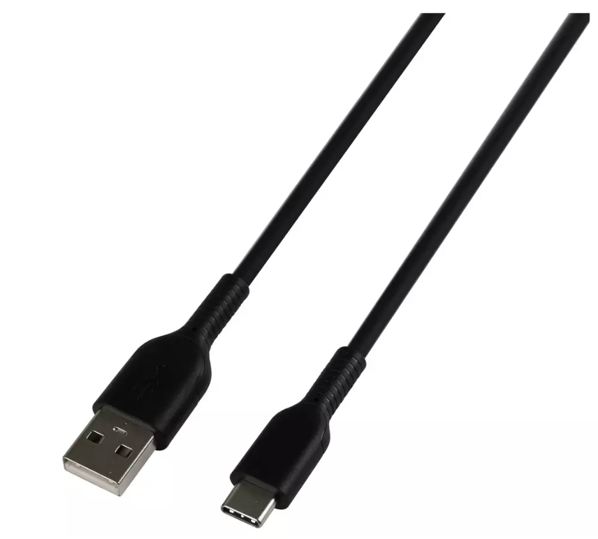 1m Type-C USB Cable - Black