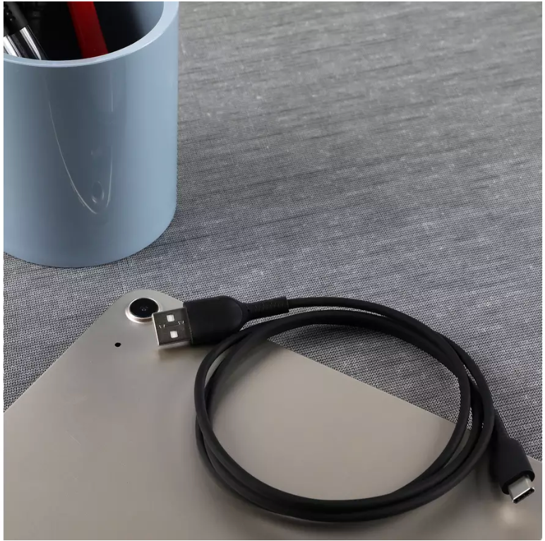 1m Type-C USB Cable - Black