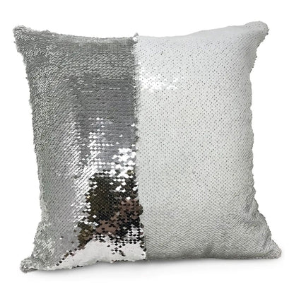 Personalized 40x40cm Magic Sequin Cushion | Reveal Your Custom Photo & Sparkle (P1002)
