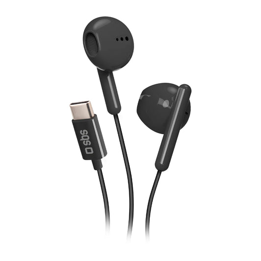 Woox Wired Type-C Stereo Earbuds with In-Line Microphone – Model MX0129
