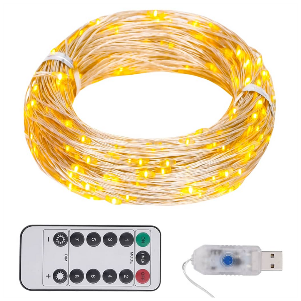 LED String with 300 LEDs Warm White 30 m