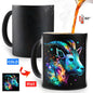 Magic Heat-Changing "Aries Zodiac" Color-Revealing Ceramic Coffee Mug – Celestial Astrology & Star Sign Novelty Cup (M1080)