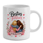 Heartwarming "Besties Forever To My Best Friend" Ceramic Coffee Mug – Cute Friendship & Bestie Gift Cup (M1061)